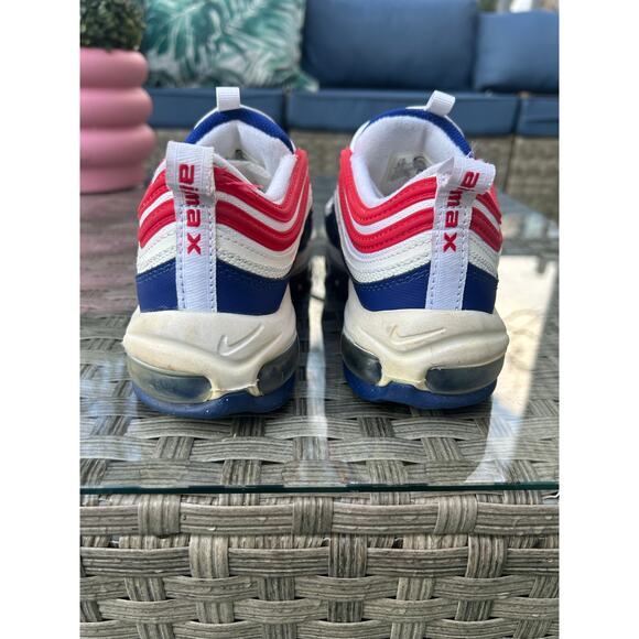 Nike Air Max 97 USA Red White Blue - Size 5.5Y / Women’s 7 - Picture 2 of 7
